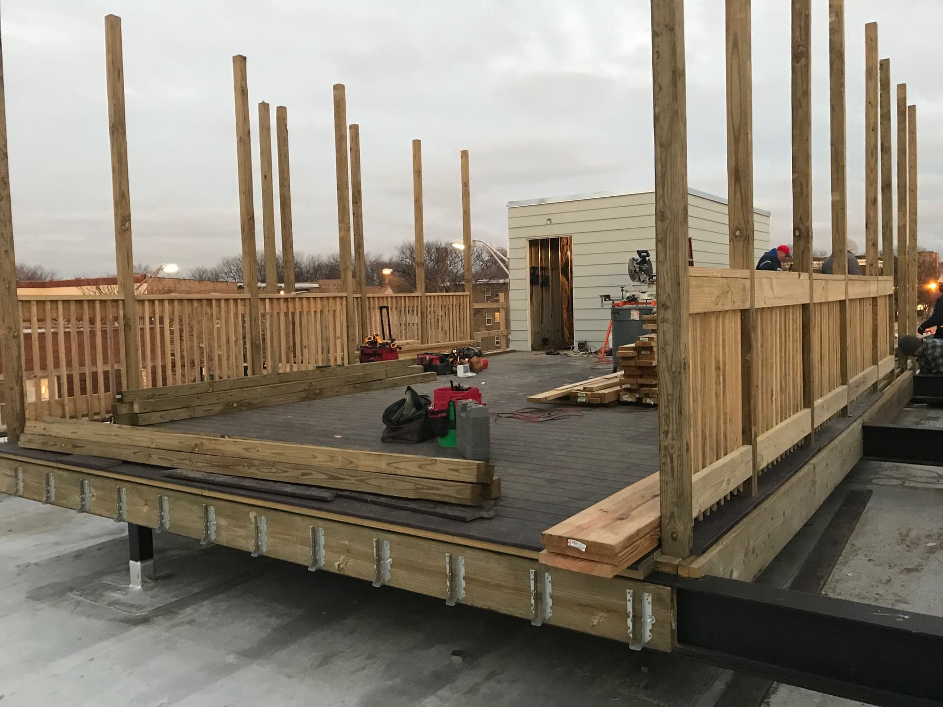 Exterior property rehabilitation